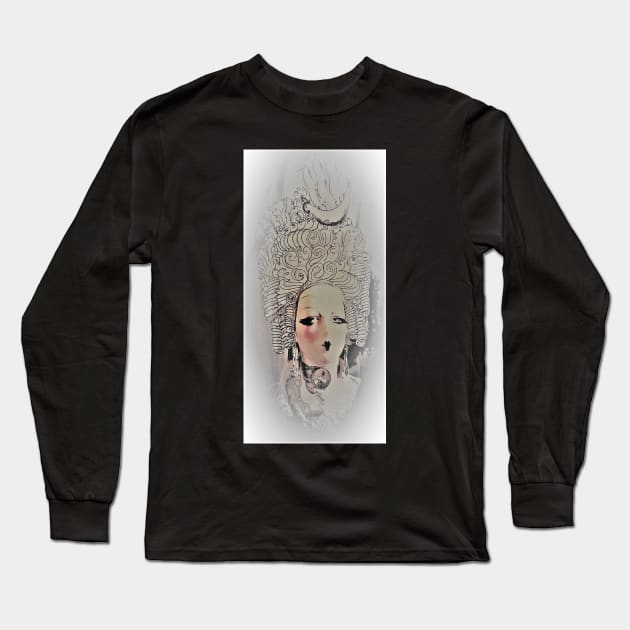 MARIE ANTOINETTE MANNEQUIN by Jacqueline Mcculloch  for House of Harlequin Long Sleeve T-Shirt by jacquline8689